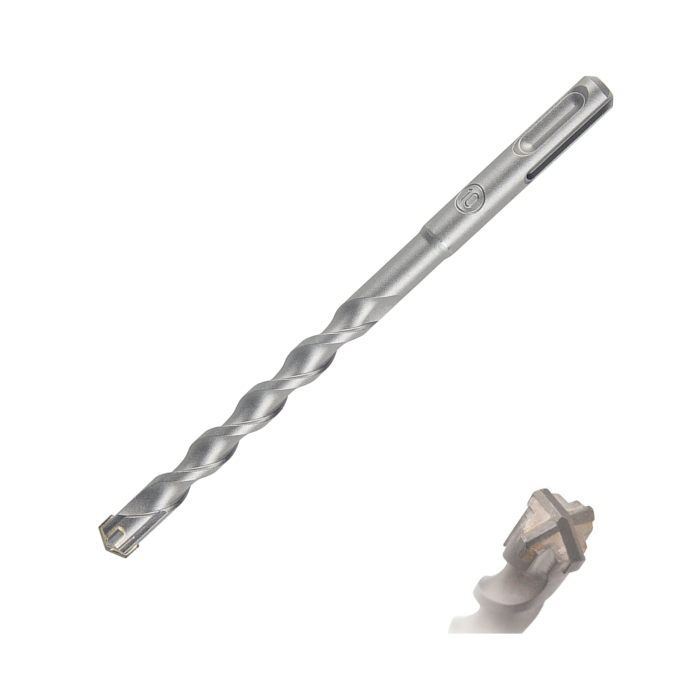SDS-PLUS HAMMER DRILL BIT, CROSS HEAD (LONG FROM 110MM TO 260MM)