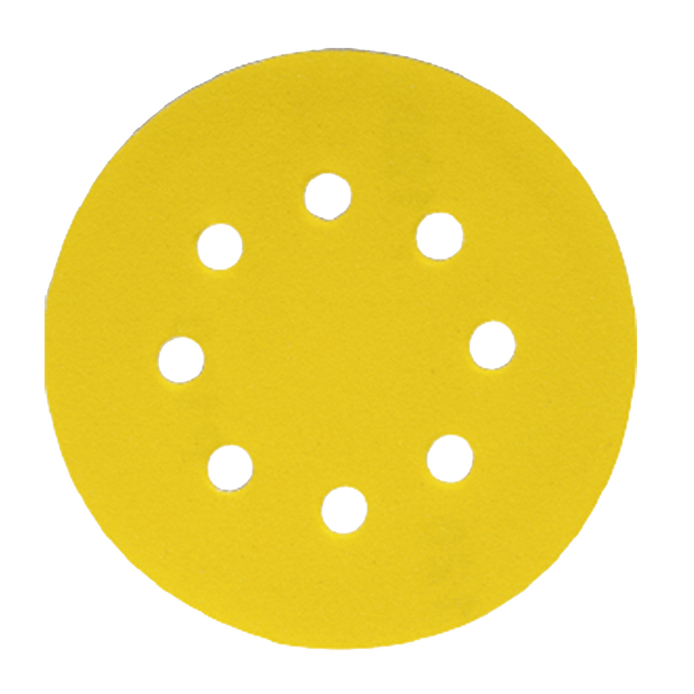 EASY-FIX SAND DISC EXCENTRIC, TOP COATED, 8 HOLES