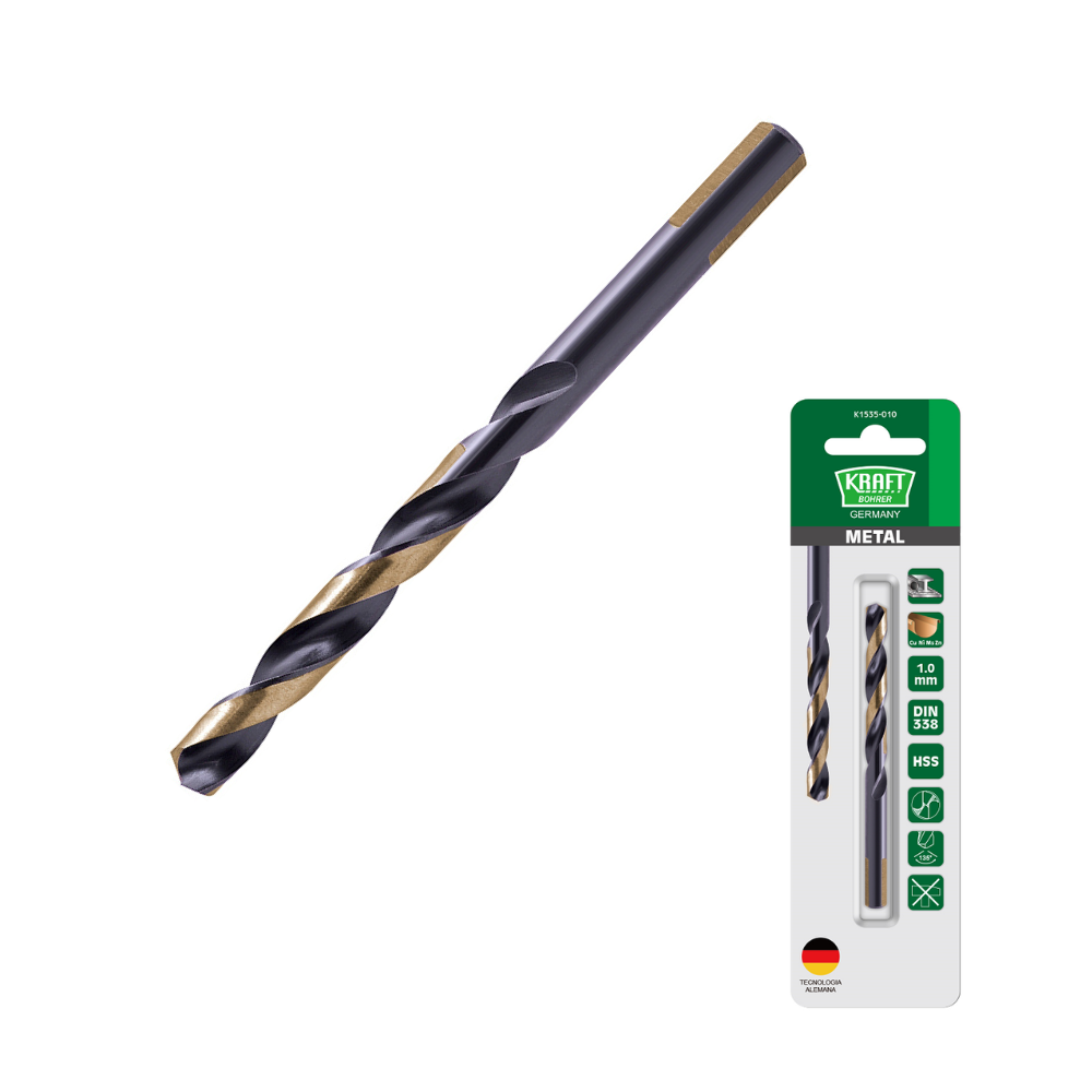 BROCA PARA METAL BICOLOR - BLISTER (Medidas en milímetros) KRAFT BOHRER