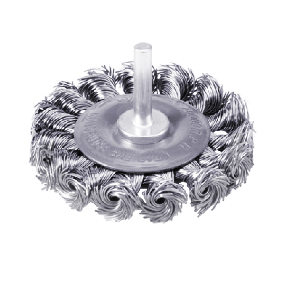 CEPILLO CIRCULAR TRENZADO CON VÁSTAGO KRAFT BOHRER