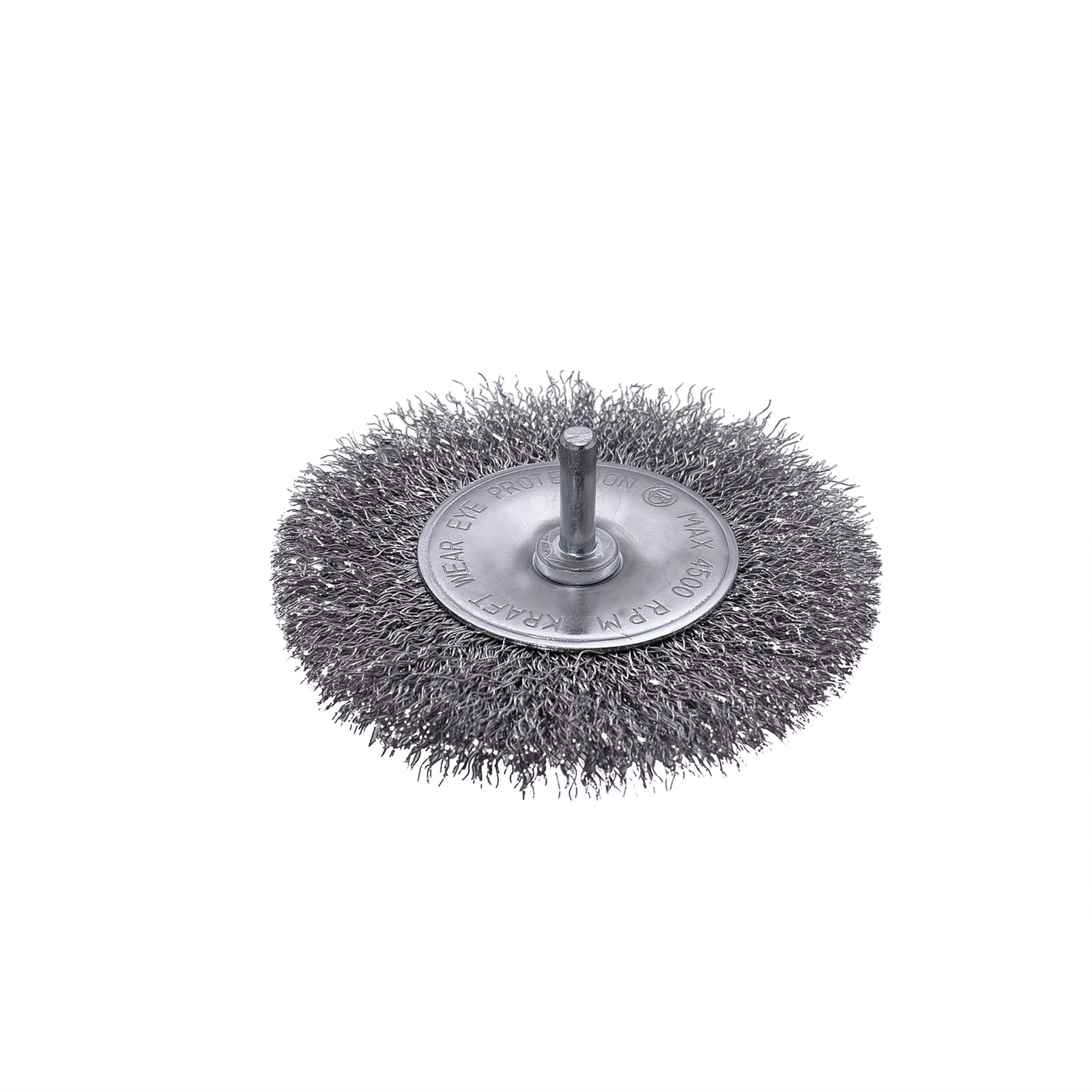 CEPILLO CIRCULAR ONDULADO DE ACERO INOXIDABLE CON VÁSTAGO KRAFT BOHRER